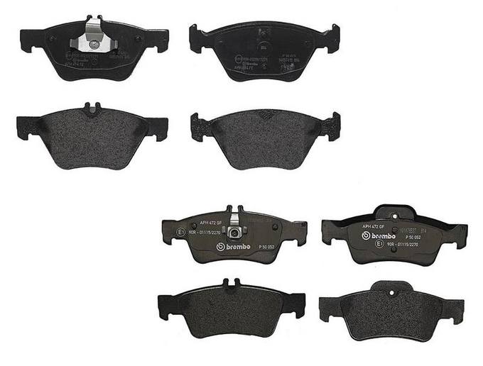 Brembo Brake Pads Kit -  Front and Rear (Low-Met)